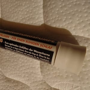 Entlüftungspumpe für Wasserbett