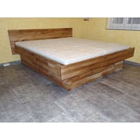 Eiche Schubladen Kopfteil