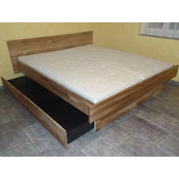 Eiche Schubladen Kopfteil